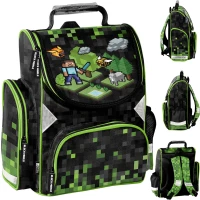 Ilustracja produktu Paso Tornister Szkolny Pixel PP23XL-525