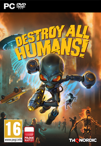 Ilustracja Destroy All Humans! PL (PC)