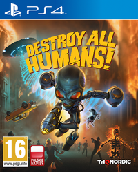 Ilustracja Destroy All Humans! PL (PS4)