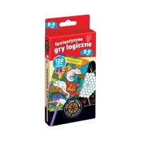 Ilustracja produktu Bright Junior Media Fantastyczne Gry Logiczne 8-9 Lat