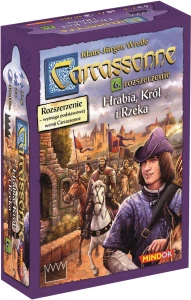Ilustracja produktu Carcassonne: Hrabia, Król i Rzeka