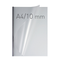 Ilustracja produktu O.EASY COVER Double Semi Matt 10 mm 297 x 210 mm A4 Pionowa Srebrny 30 sztuk