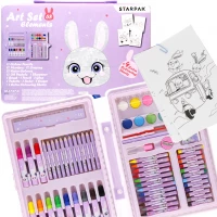 Ilustracja produktu Starpak Zestaw Artystyczny 68 Elementów Królik Lila 68 el 536638