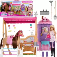 Ilustracja Mattel Barbie Lalka Stadnina Marzeń Zestaw Filmowy HXJ44 