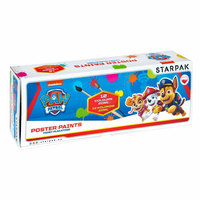 Ilustracja Starpak Psi Patrol Farby Plakatowe 12 kolorów 20ml 352979