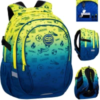 Ilustracja CoolPack Factor X Plecak Szkolny Młodzieżowy Football 2T F002339