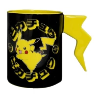 Ilustracja Kubek 3D Pokemon Pikachu - Błyskawica - 460 ml