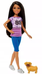 Ilustracja Mattel Barbie Ligaya Lalka Filmowa HRM06 