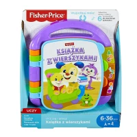 Ilustracja produktu Mattel Fisher Price Książeczka z Wierszykami Ucz i Się i Śmiej FRC70