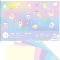 Ilustracja produktu Interdruk Papier Kolorowy Pastelowy A4 10 kartek 294166