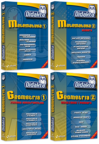 Ilustracja produktu Didakta - Matematyka Pakiet 4 Programów - multilicencja dla 20 stanowisk