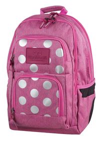 Ilustracja produktu CoolPack Unit Plecak Szkolny 26L Silver Dots/Pink 78559CP PROMOCJA