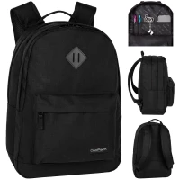 Ilustracja produktu Coolpack Plecak Młodzieżowy Scout Black 24 F096877