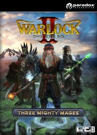 Ilustracja Warlock 2: The Exiled - Three Mighty Mages (PC) DIGITAL (klucz STEAM)