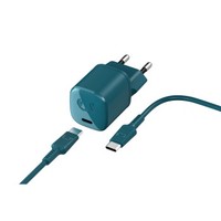 Ilustracja produktu Fresh 'n Rebel Ładowarka USB-C 18W + kabel USB-C Petrol Blue