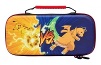 Ilustracja PowerA SWITCH / SWITCH LITE Etui na konsole Pokemon: Pikachu vs. Dragonite