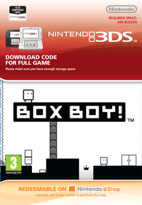 Ilustracja produktu BOXBOY! (3DS) DIGITAL (Nintendo Store)