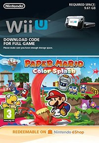Ilustracja produktu Paper Mario Color Splash ( Wii U DIGITAL) (Nintendo Store)