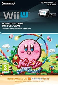 Ilustracja Kirby and Rainbow Paintbrush (Wii U DIGITAL) (Nintendo Store)