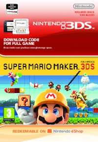 Ilustracja Super Mario Maker for Nintendo 3DS (3DS Digital) (Nintendo Store)
