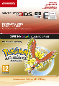 Ilustracja Pokémon Gold DCC (3DS Digital) (Nintendo Store)