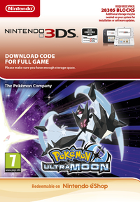 Ilustracja produktu Pokemon Ultra Moon (3DS DIGITAL) (Nintendo Store)