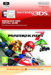 Ilustracja Mario Kart 7 (3DS) DIGITAL (Nintendo Store)