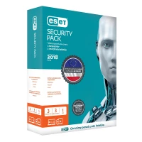 Ilustracja produktu ESET Security Pack (3 PC + 3 smarfony, 1 rok) - kontynuacja - BOX
