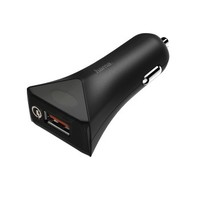 Ilustracja produktu Hama Ładowarka Samochodowa "Qualcomm® Quick Charge™ 3.0" Czarna