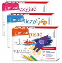 Ilustracja produktu Pakiet Umiem czytać + Umiem pisać + Umiem liczyć