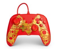 Ilustracja PowerA SWITCH Pad Przewodowy Super Mario Golden M