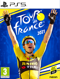 Ilustracja Tour de France 2021 (PS5)