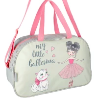Ilustracja produktu Starpak Torba na Ramię Szaro-Rożowa Ballerina 486124
