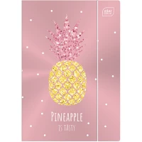 Ilustracja Interdruk Teczka z Gumką A4 Metallic Shine Owoce 266934