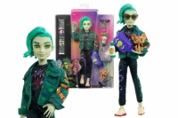 Ilustracja Mattel Lalka Monster High Deuce Gorgon + Zwierzątko Domowa Myszka Perseus HHK56