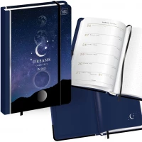 Ilustracja Interdruk Kalendarz Książkowy A5 192 Metallic Galaxy 318305