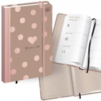 Ilustracja Interdruk Kalendarz Książkowy B6 192 Metallic Dots 318329