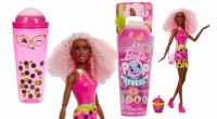 Ilustracja Mattel Barbie Lalka Pop Rev Bubble Tea Jagoda HTJ20 