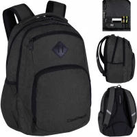 Ilustracja produktu CoolPack Break Plecak Szkolny Młodzieżowy Snow Black E24020