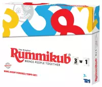 Ilustracja produktu Rummikub: Gra 3 w 1