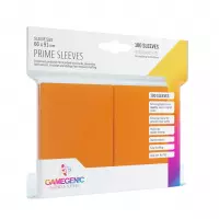 Ilustracja produktu Gamegenic: Prime CCG Sleeves (66x91 mm) - Koszulki na Karty - Orange - 100 sztuk