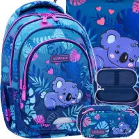 Ilustracja produktu AstraBag Zestaw Szkolny 3el. Sweet Koala Plecak AB330 502025001 + Worek 507025001 + Piórnik 503025003