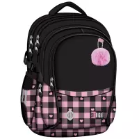 Ilustracja produktu St.Right Plecak Szkolny BP-01 Pink Checkered 680366