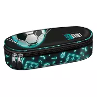 Ilustracja St.Right Piórnik Tuba Saszetka Usztywniona PC-01 Neon Football 681165