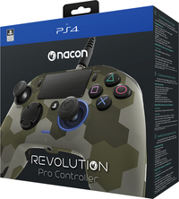 Ilustracja Nacon PS4 Revolution Controller V. 1 Camo Zielony