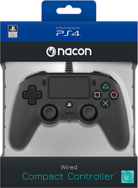 Ilustracja Nacon PS4 Compact Controller Czarny