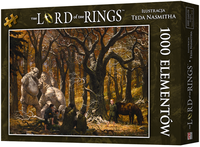 Ilustracja produktu Puzzle Władca Pierścieni: Pieśń wśród Trollowych Wzgórz (1000 elementów)