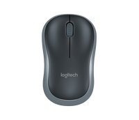 Ilustracja Logitech Myszka Bezprzewodowa Wireless Mouse M185 Swift Grey