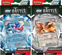 Ilustracja Pokemon TCG: Deluxe Battle Deck - Greninja Ex / Kangaskhan Ex - bundle (6 sztuk)