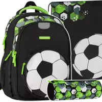 Ilustracja produktu Starpak Zestaw Szkolny 3el. Football Plecak 550863 + Piórnik 550961 + Worek 550827